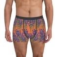 thumbnail image 1 of Fotbe Lavender Flowers Men’s Total Support Pouch Boxer Briefs, X-Temp Cooling, Moisture-Wicking Underwear, Regular, Long-leg and Trunk-Medium, 1 of 6