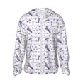 thumbnail image 1 of Fotbe Lavender Flowers Men's Women's UPF 50+ Sun Protection Jacket Hooded Cooling Shirt with Pockets Hiking Outdoor Performance-3X-Large, 1 of 1