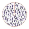 thumbnail image 1 of Fotbe Lavender Flowers Pattern Christmas Tree Skirt, Tree Skirts Plush Christmas Decorations, Christmas Tree Skirts Xmas Decorations Holiday Party Decor-36", 1 of 6