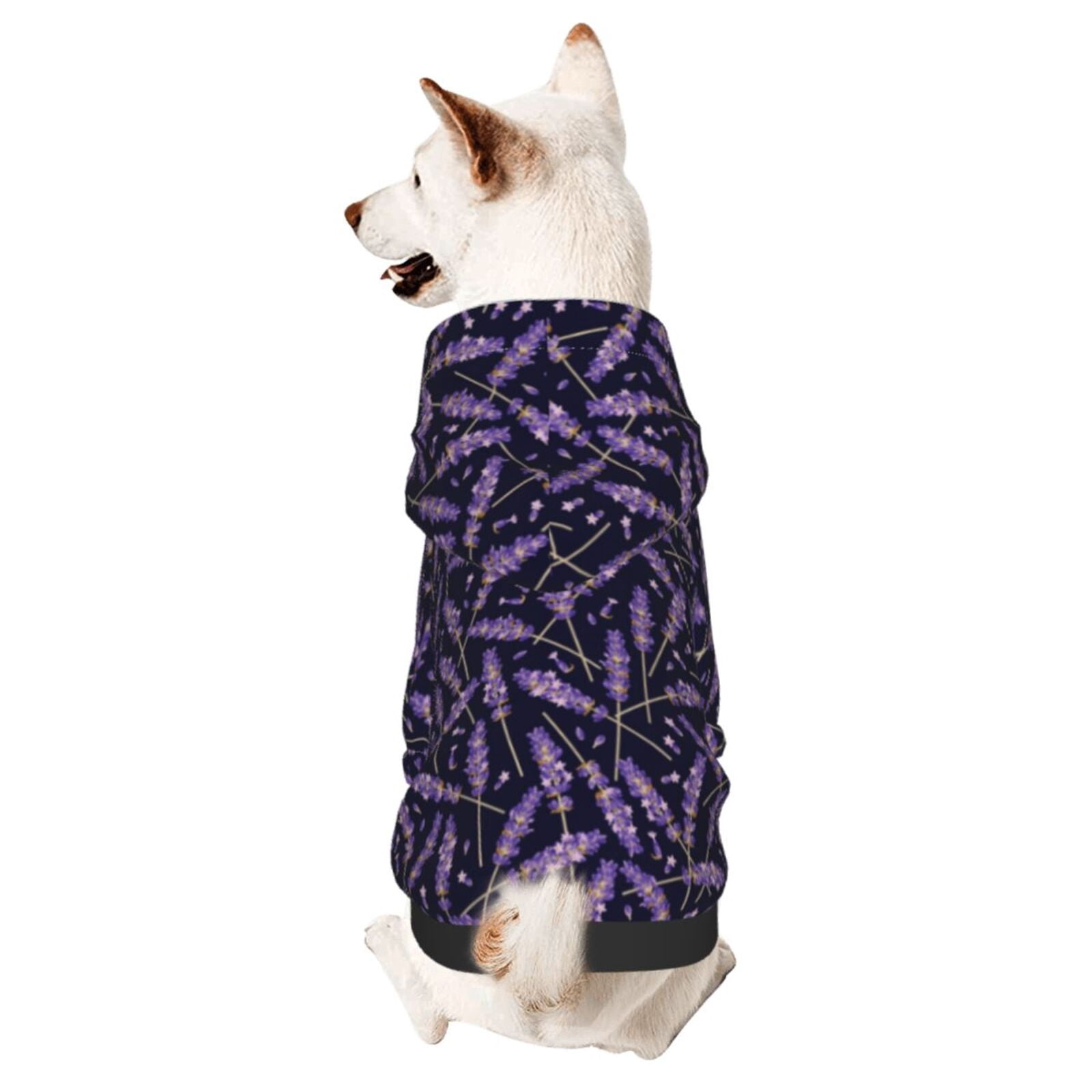 PET SWEATSHIRT FLOWERMARDI_WHITE BLACK main image 0
