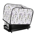 thumbnail image 1 of Fotbe Lavender Flowers for Two Slice Toaster Cover, Fingerprint Protector, Super Soft Appliance Cover And Dust Cover,Bread Dust Cover & Fingerprint Protection, 1 of 7