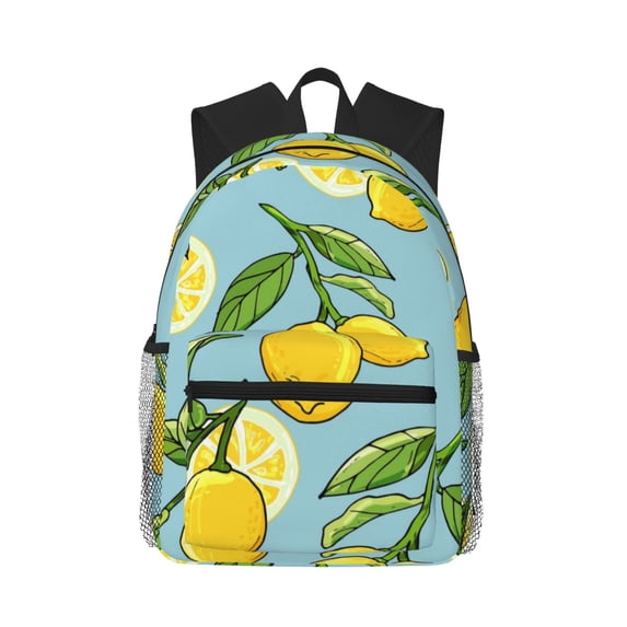Fotbe Lemon Lightweight Casual Laptop Backpack for Men and Women, Daily use Waterproof backpack, Backpack for College