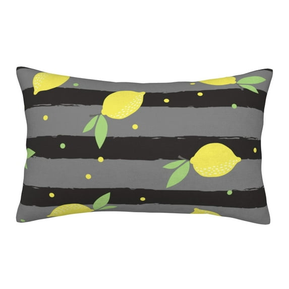 Fotbe Lemon Pillow Cases - Envelope Closure - Luxury, Extra Soft, Cooling Pillow Covers - Wrinkle, Fade, Stain Resistant-20"x30"