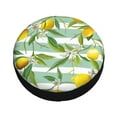 thumbnail image 1 of Fotbe Lemon Spare Tire Cover Thickening Universal Fit for Jeep, Trailer, RV, SUV, Truck, Tough Tire Wheel Soft Cover-17 inch, 1 of 9