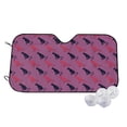 thumbnail image 1 of Fotbe Leopard Print Car Windshield Sunshade | Sun Visor Protector Front Window Shade, Keeps Out UV Rays, Keeps Your Vehicle Cool-Medium, 1 of 7