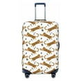 thumbnail image 1 of Fotbe Leopard Print Luggage Cover Protector,Suitcase Protector,Scratch and Dirt Resistant,Fits 18-32 Inch Luggage-Large, 1 of 8