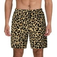 thumbnail image 1 of Fotbe Leopard Print Men’s Swim Trunks Quick Dry Swim Shorts Board Shorts with Mesh Lining-Medium, 1 of 9