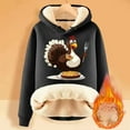 thumbnail image 1 of Women's Thanksgiving Turkey Print Warm Hoodie Lightweight Sweatshirts for Women Knitted Sweatshirt Women Hoodies Sweatshirts Lightweight Zip Hoodie Oversized Sweatshirt Women Women Hoodie Zipper Zip, 1 of 3