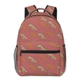 thumbnail image 1 of Fotbe Leopard Print Pattern Casual Backpack for School, Travel, and Outdoor Activities - Durable, Lightweight, and Comfortable, 1 of 5