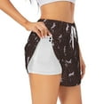 thumbnail image 1 of Fotbe Leopard Print Womens High Waist Running Shorts Athletic Workout Quick Dry Shorts for Women with Pockets Gym Yoga Summer Shorts-Small, 1 of 9