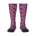 thumbnail image 1 of Fotbe Leopard Print print Women's Men's Novelty Crew Socks Cotton Socks Knee High Socks for Walking,Running,Nurses,Pregnancy, 1 of 9