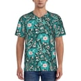 thumbnail image 1 of Fotbe Lephants in the Jungle Baseball Jersey Shirt for Men and Women, Casual Short Sleeves Button Down T-Shirt-, 1 of 9