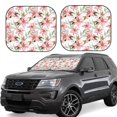 thumbnail image 1 of Fotbe Lilies Flowers 2-Piece Car Windshield Sun Shade | Sun Blocker for Car Windshield | Foldable Automotive Interior Accessories for Sun Protection-Small, 1 of 7