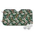 thumbnail image 1 of Fotbe Lilies Flowers Car Windshield Sunshade | Sun Visor Protector Front Window Shade, Keeps Out UV Rays, Keeps Your Vehicle Cool-Medium, 1 of 7