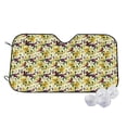 thumbnail image 1 of Fotbe Lilies Flowers Car Windshield Sunshade | Sun Visor Protector Front Window Shade, Keeps Out UV Rays, Keeps Your Vehicle Cool-Small, 1 of 7