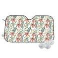 thumbnail image 1 of Fotbe Lilies Flowers Car Windshield Sunshade | Sun Visor Protector Front Window Shade, Keeps Out UV Rays, Keeps Your Vehicle Cool-, 1 of 7