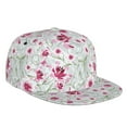 thumbnail image 1 of Fotbe Lilies Flowers Flat Bill Visor Cap Classic Snapback Hat Polyester Foam Trucker Hat Trucker Cap Adjustable Baseball Cap, 1 of 9