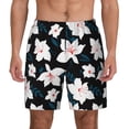 thumbnail image 1 of Fotbe Lilies Flowers Men’s Swim Trunks Quick Dry Swim Shorts Board Shorts with Mesh Lining-Small, 1 of 9