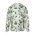 thumbnail image 1 of Fotbe Lilies Flowers Men's Women's UPF 50+ Sun Protection Jacket Hooded Cooling Shirt with Pockets Hiking Outdoor Performance-XX-Large, 1 of 9