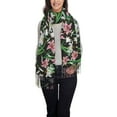 thumbnail image 1 of Fotbe Lilies Flowers Print Womens Fall Winter Scarf Tassel Soft Warm Blanket Scarves Womens Shawl Wraps, 1 of 8