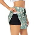 thumbnail image 1 of Fotbe Lilies Flowers Womens High Waist Running Shorts Athletic Workout Quick Dry Shorts for Women with Pockets Gym Yoga Summer Shorts-Large, 1 of 9