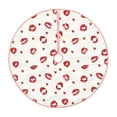 thumbnail image 1 of Fotbe Lips Kiss Pattern Christmas Tree Skirt, Tree Skirts Plush Christmas Decorations, Christmas Tree Skirts Xmas Decorations Holiday Party Decor-30", 1 of 6