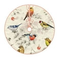 thumbnail image 1 of Fotbe Little Birds Pattern Christmas Tree Skirt, Tree Skirts Plush Christmas Decorations, Christmas Tree Skirts Xmas Decorations Holiday Party Decor-30", 1 of 6