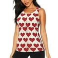 thumbnail image 1 of Fotbe Love Womens Loose Fit Casual Flowy Slim-Fit Tank Tops Athletic Round Neck Trendy Sleeveless Summer Tops for Gym and Yoga-, 1 of 9