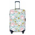 thumbnail image 1 of Fotbe Love You Rabbit Luggage Cover Protector,Suitcase Protector,Scratch and Dirt Resistant,Fits 18-32 Inch Luggage-Medium, 1 of 1