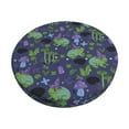 thumbnail image 1 of Fotbe Magic Toads in Hats Stool Covers Round,Waterproof Round Bar Stool Covers Bar Chair Covers Washable Stool Cushion Slipcover for 12-14 Inch Chair-13 inch, 1 of 7