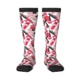 thumbnail image 1 of Fotbe Makeup print Women's Men's Novelty Crew Socks Cotton Socks Knee High Socks for Walking,Running,Nurses,Pregnancy, 1 of 8