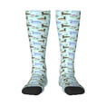 thumbnail image 1 of Fotbe Mallard Duck Of Lotus Flowers print Women's Men's Novelty Crew Socks Cotton Socks Knee High Socks for Walking,Running,Nurses,Pregnancy, 1 of 8