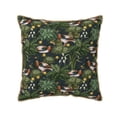thumbnail image 1 of Fotbe Mallard Ducks And Water Pattern Velvet Decorative Throw Pillow Covers with Elegant Piping, Soft Plush Cushion Cover for Sofa, Bed, Car, Office-16"x16", 1 of 8