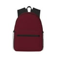 thumbnail image 1 of Fotbe Maroon Lightweight Casual Laptop Backpack for Men and Women, Daily use Waterproof backpack, Backpack for College, 1 of 1