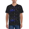 thumbnail image 1 of Fotbe Mathematica Science Baseball Jersey Shirt for Men and Women, Casual Short Sleeves Button Down T-Shirt-X-Large, 1 of 9