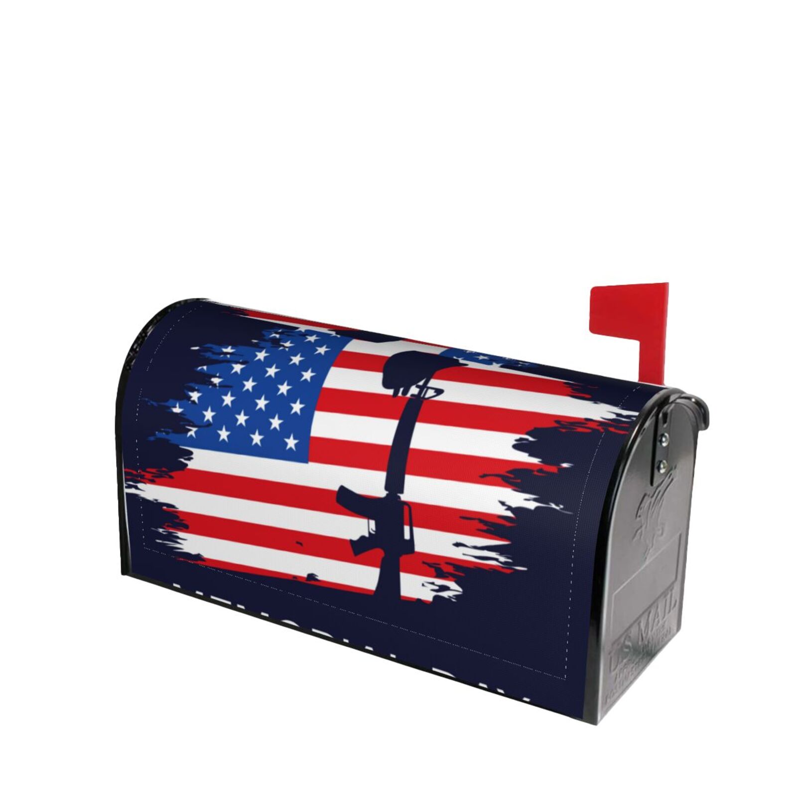 Fotbe Memorial Day Mailbox Covers Post Letter Box Cover Garden Decor