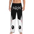 thumbnail image 1 of Fotbe Men'S Cat Meowclassic Pajama Pants With Elastic Waist And Drawstring Pockets，Pajama Pants Mens Lounge Pants Super Soft, 1 of 9
