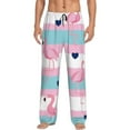 thumbnail image 1 of Fotbe Men'S Flamingo1classic Pajama Pants With Elastic Waist And Drawstring Pockets，Pajama Pants Mens Lounge Pants Super Soft, 1 of 9