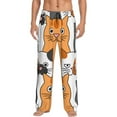 thumbnail image 1 of Fotbe Men'S Funny Catsclassic Pajama Pants With Elastic Waist And Drawstring Pockets，Pajama Pants Mens Lounge Pants Super Soft, 1 of 9