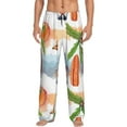 thumbnail image 1 of Fotbe Men'S Gnome And Surfingclassic Pajama Pants With Elastic Waist And Drawstring Pockets，Pajama Pants Mens Lounge Pants Super Soft, 1 of 9