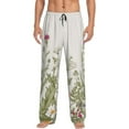 thumbnail image 1 of Fotbe Men'S Herbs And Wildflowersclassic Pajama Pants With Elastic Waist And Drawstring Pockets，Pajama Pants Mens Lounge Pants Super Soft, 1 of 9