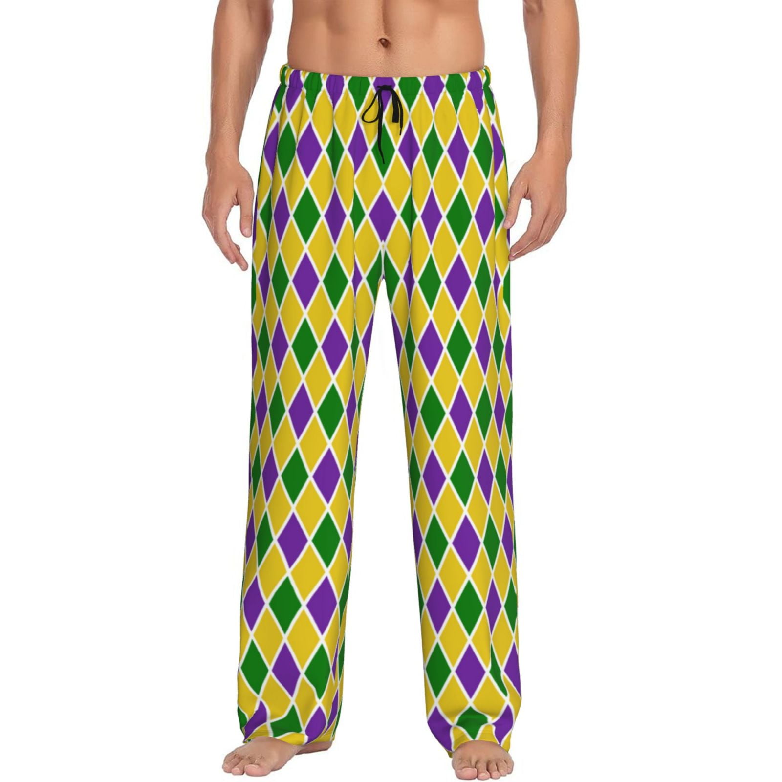 mardi gras mens pants