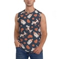 thumbnail image 1 of Fotbe Men's Cute Puppy Print Men's Sleeveless Muscle Tank Tops Casual T-Shirts for Gym Workout Beach-Small, 1 of 8
