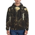 thumbnail image 1 of Fotbe Men's Hoodie with Western Desert Skull Cowboy Pattern - Kangaroo Pocket Pullover Hooded Sweatshirt, Perfect for Daily Wear, Travel, and Home-X-Large, 1 of 7