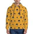 thumbnail image 1 of Fotbe Men's Hoodie with Cute Dog Pattern - Kangaroo Pocket Pullover Hooded Sweatshirt, Perfect for Daily Wear, Travel, and Home-4X-Large, 1 of 7