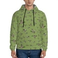 thumbnail image 1 of Fotbe Men's Hoodie with Mallard Duck Pattern - Kangaroo Pocket Pullover Hooded Sweatshirt, Perfect for Daily Wear, Travel, and Home-Medium, 1 of 7