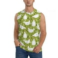 thumbnail image 1 of Fotbe Men's Lovely Chickens Print Men's Sleeveless Muscle Tank Tops Casual T-Shirts for Gym Workout Beach-XX-Large, 1 of 8