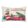 thumbnail image 1 of Fotbe Merry Christmas 1 Pillow Cases - Envelope Closure - Luxury, Extra Soft, Cooling Pillow Covers - Wrinkle, Fade, Stain Resistant-20"x30", 1 of 9