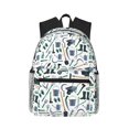 thumbnail image 1 of Fotbe Modern Industry Lightweight Casual Laptop Backpack for Men and Women, Daily use Waterproof backpack, Backpack for College, 1 of 7