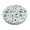 thumbnail image 1 of Fotbe Modern Industry Stool Covers Round,Waterproof Round Bar Stool Covers Bar Chair Covers Washable Stool Cushion Slipcover for 12-14 Inch Chair-12 inch, 1 of 7